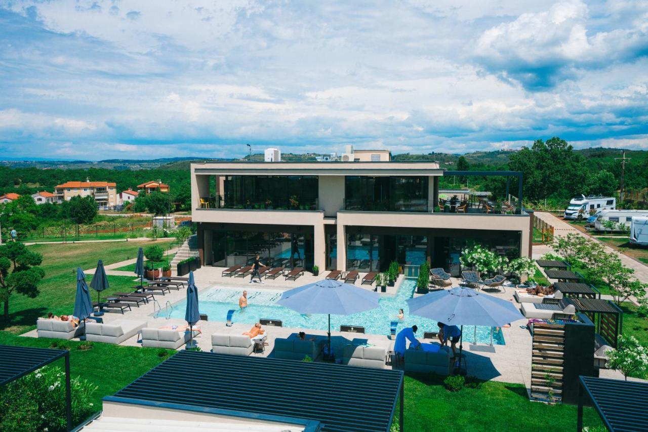 San Servolo Wellness Camping Buje Esterno foto