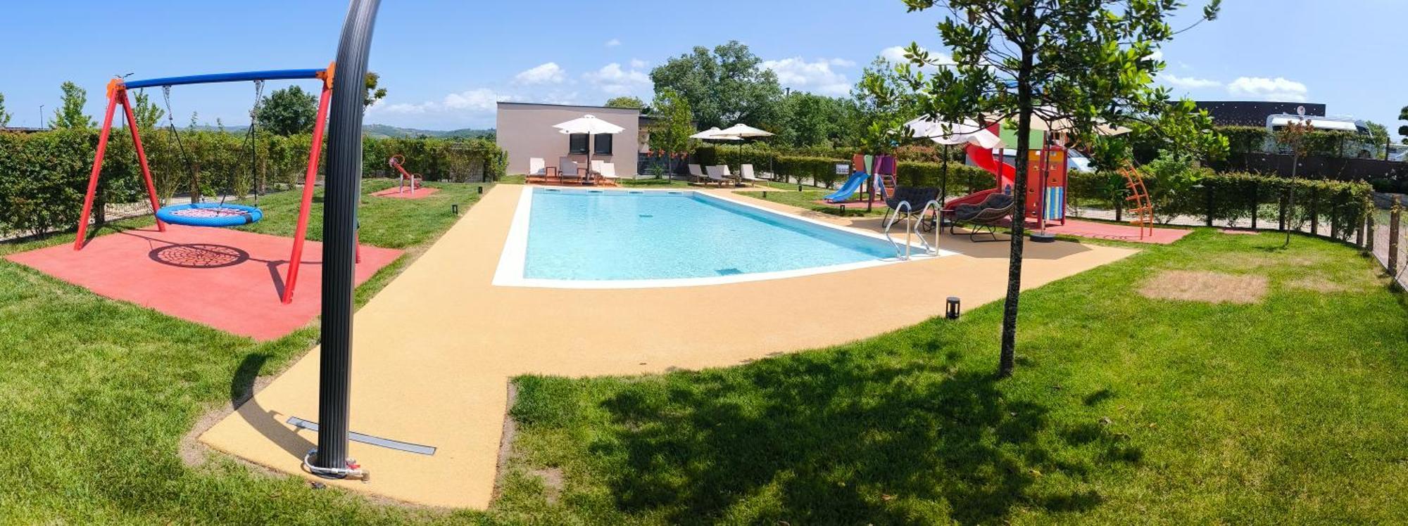 San Servolo Wellness Camping Buje Esterno foto
