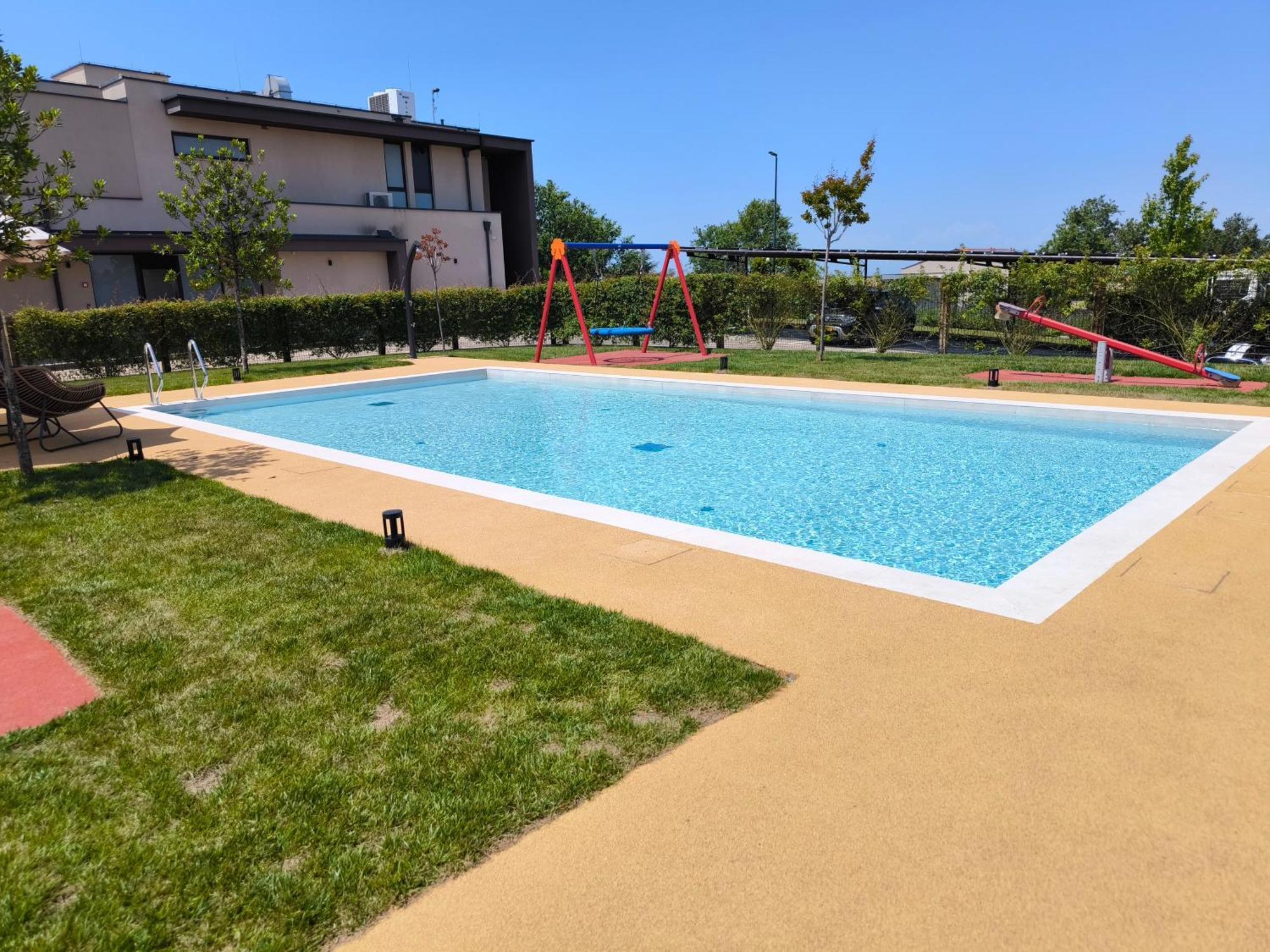 San Servolo Wellness Camping Buje Esterno foto
