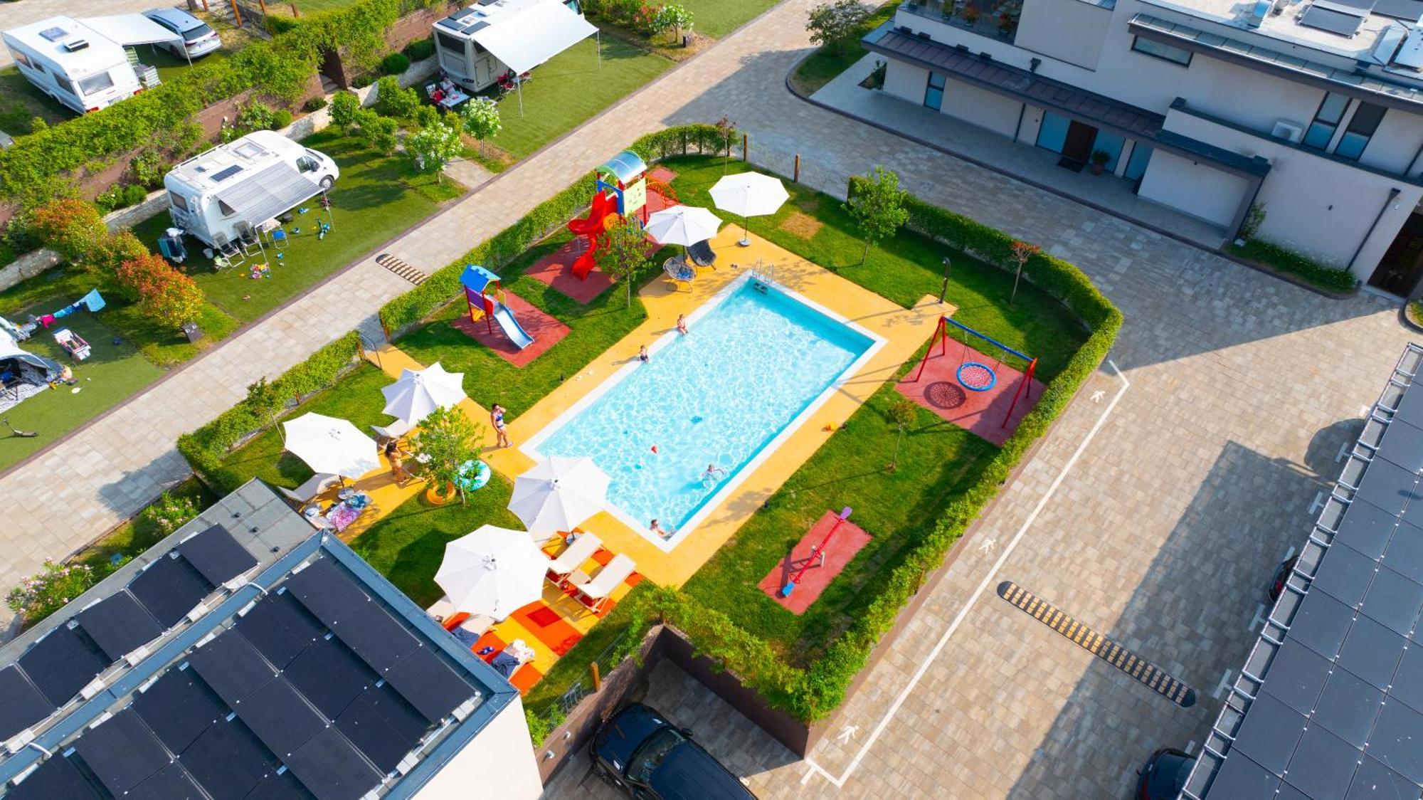 San Servolo Wellness Camping Buje Esterno foto