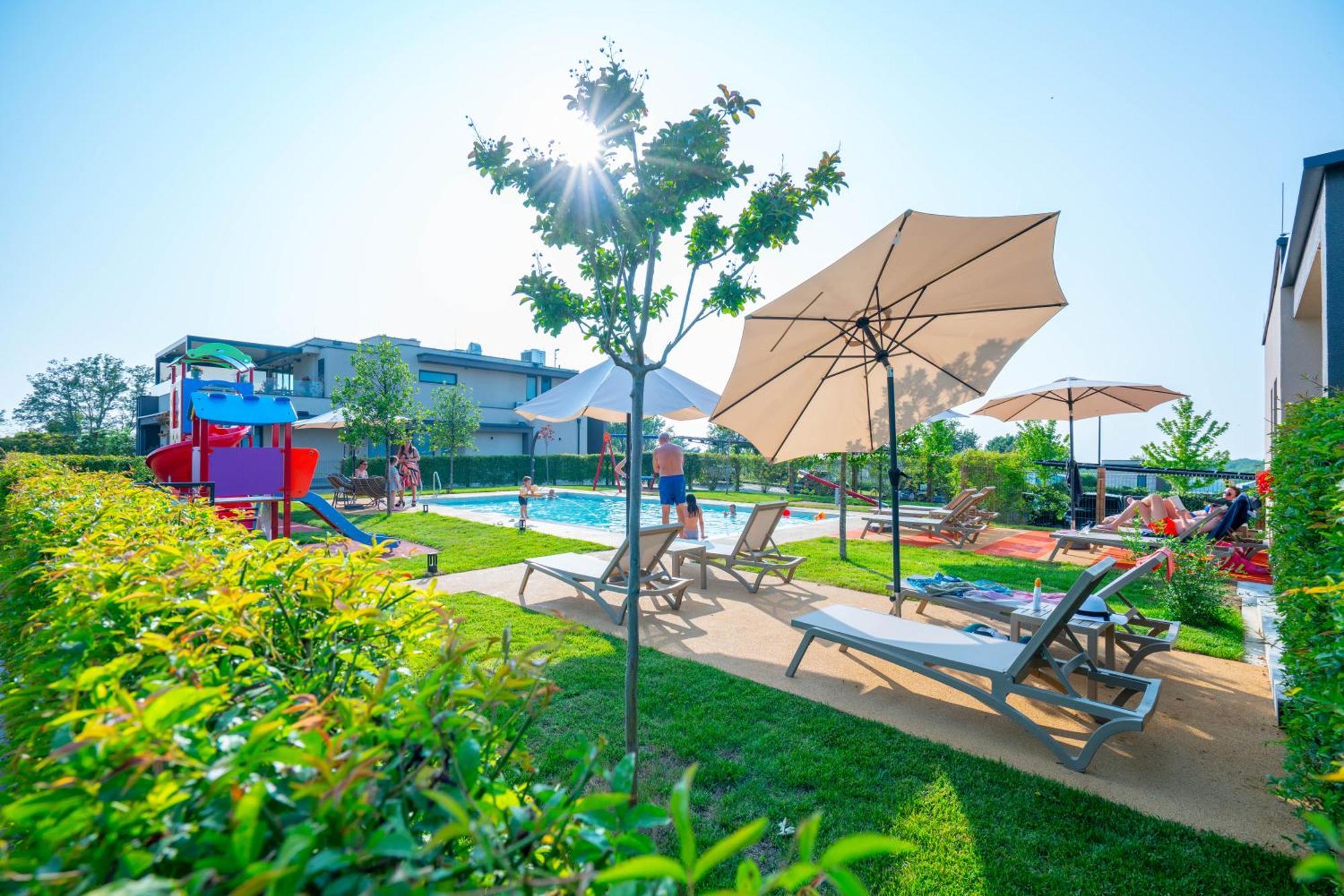 San Servolo Wellness Camping Buje Esterno foto