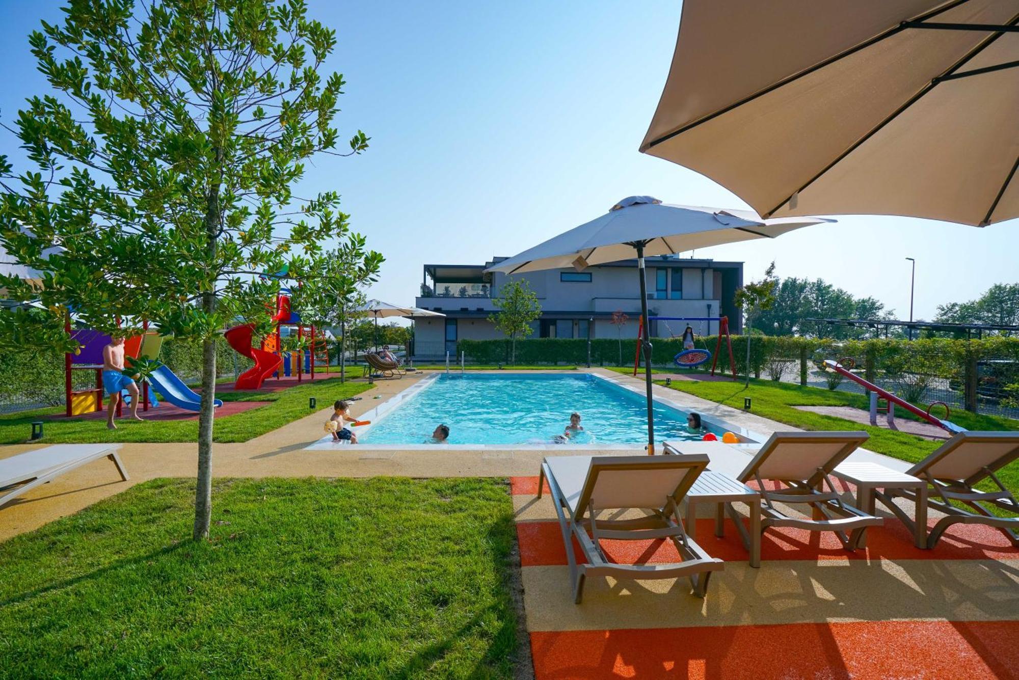 San Servolo Wellness Camping Buje Esterno foto